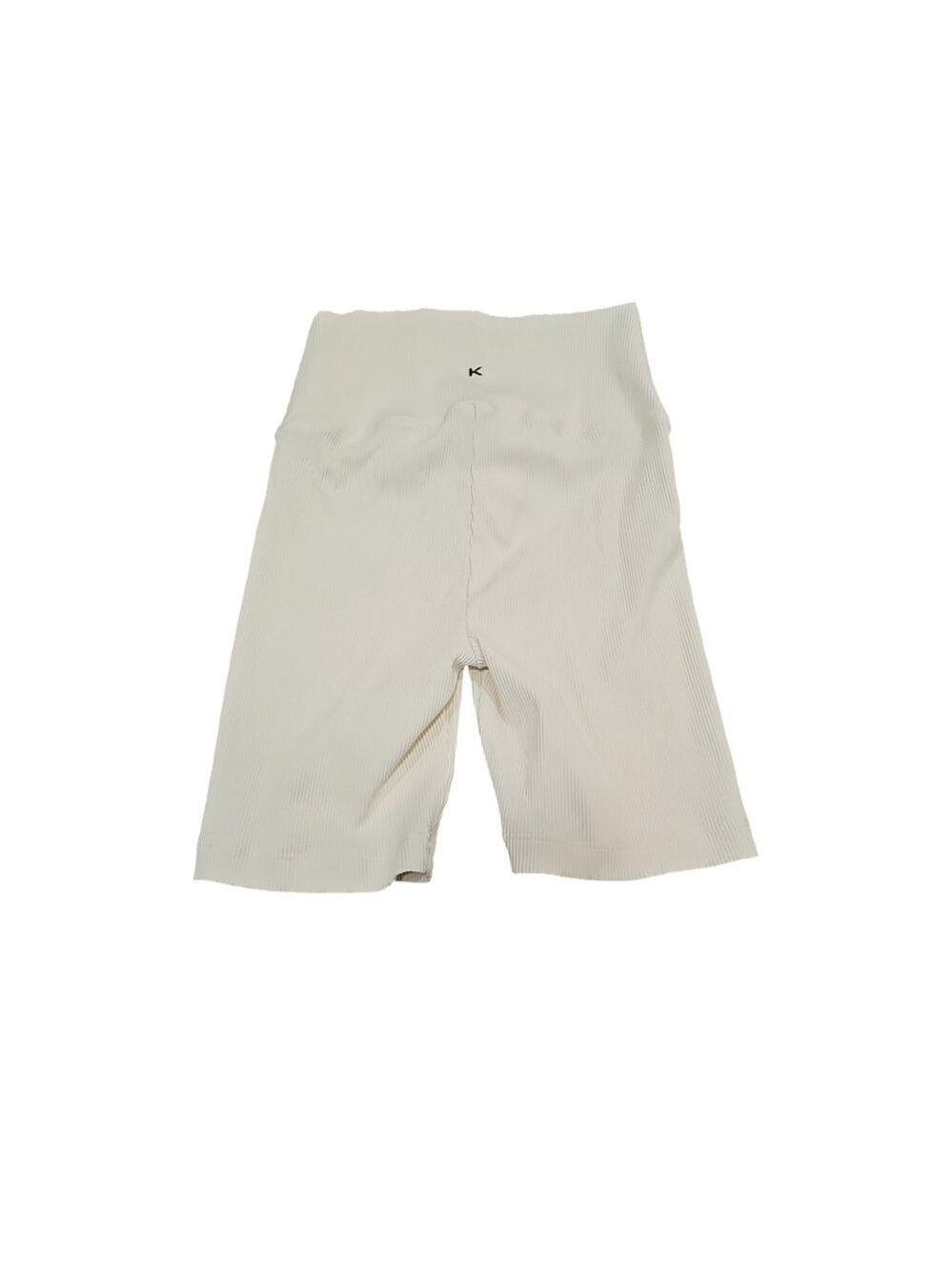 Koral Wonder High Rise Rib Biker Shorts Macadamia Sz S - Picture 7 of 8